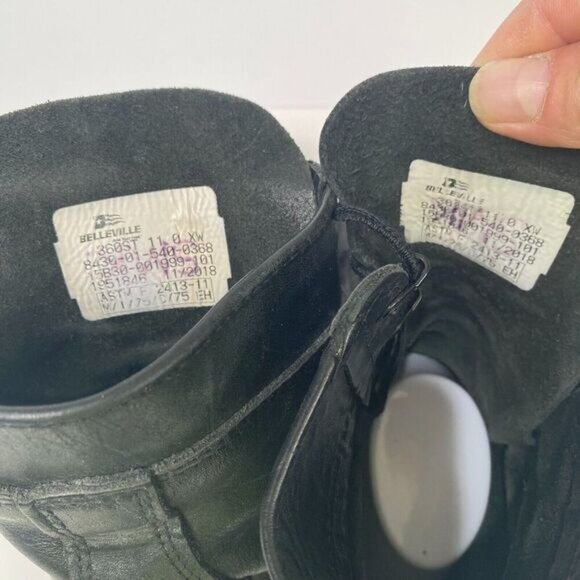 Belleville Combat Boots Steel Toe Tactical F360ST Size 11 Women's  Black - Picture 9 of 13